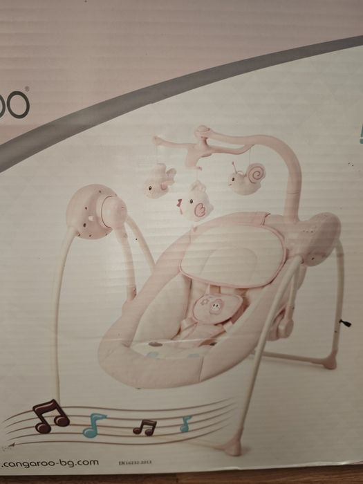 Бебешка  електрическа люлка cangaroo