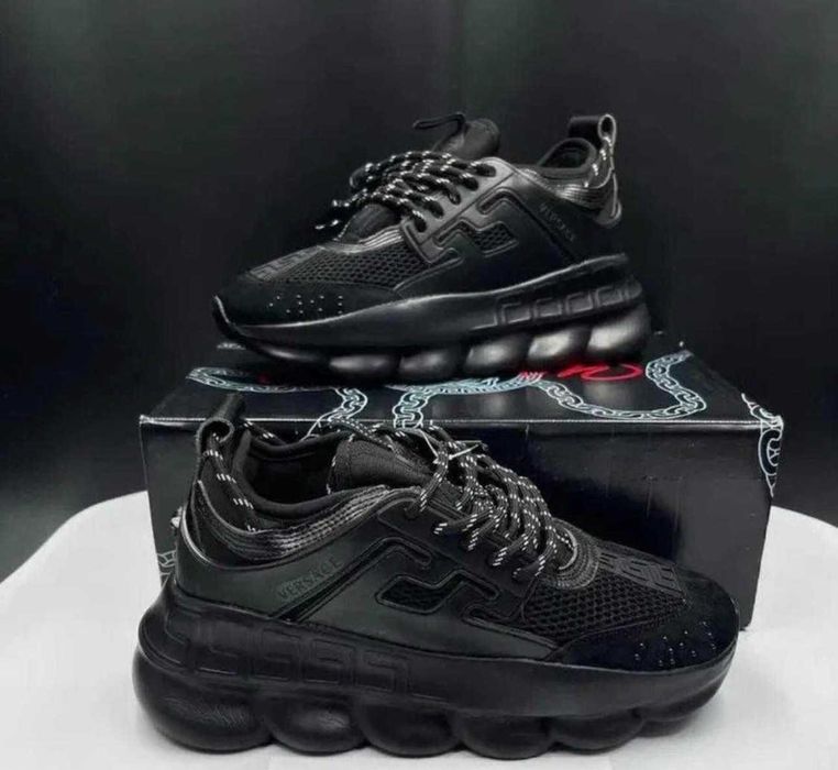 Adidasi Versace Black (Livrare cu verificare)