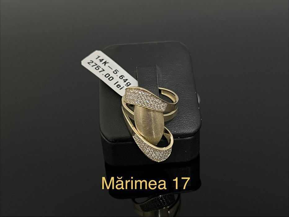 Bijuteria Royal CB : Inel dama aur 14k 5,64gr