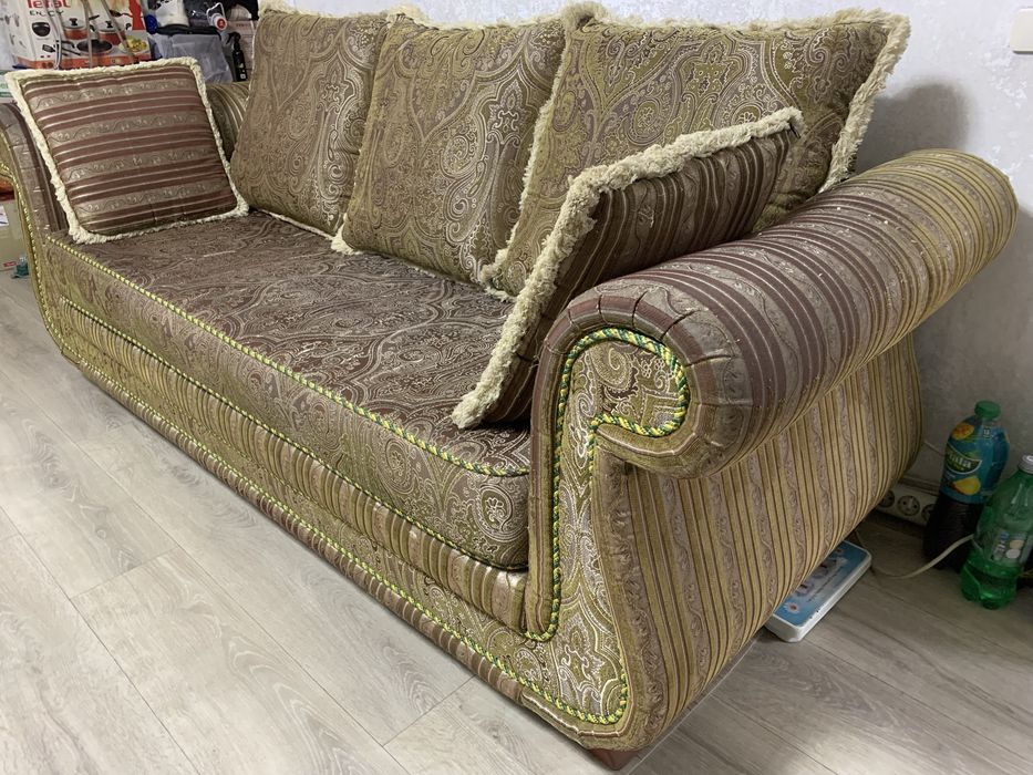 Диван раскладной (210*85) с матрасом с Абдирова, 9