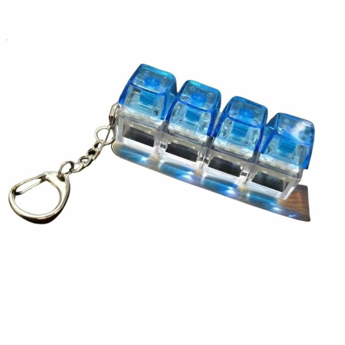 Брелок антистресс с механическими свичами