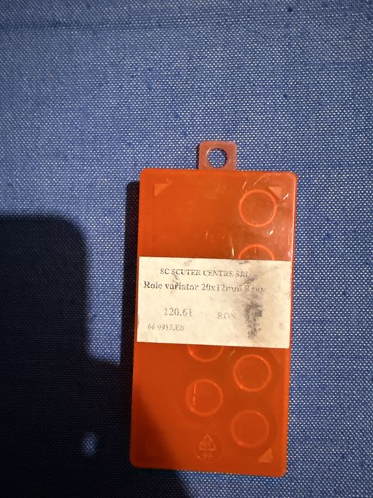 Role scuter Malossi 20x12mm 8 bucati 10g