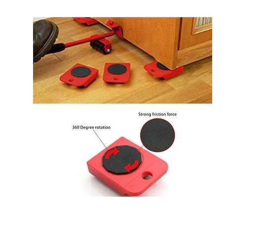 Уред за преместване на мебели, до 300 кг., комплект от 5 части