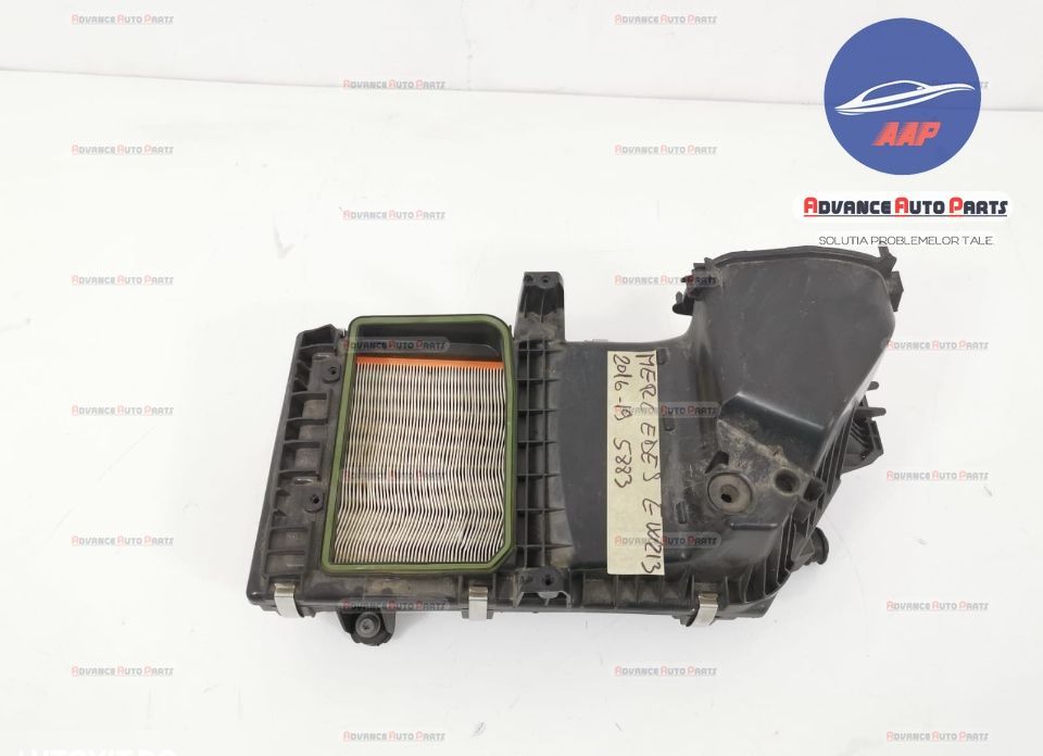 Кутия за въздушен филтър за двигател 2.0 TDI оригинална Мерцедес-Бенц