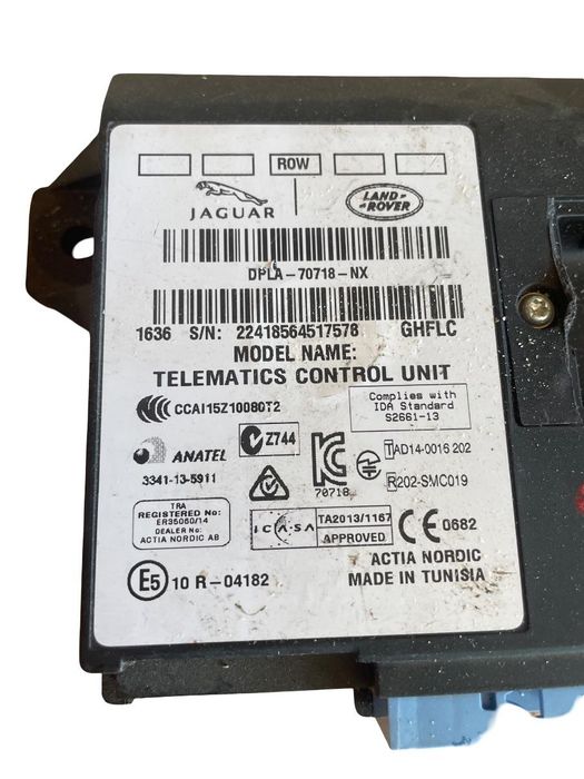 Modul/Unitate De Control Telefon Land Rover Range Rover Sport L494 2013 - > Dpla70718Nx