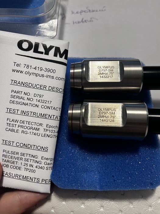 Преобразователь Olympus и DTK