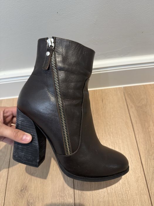 Сапоги кожаные натуральные