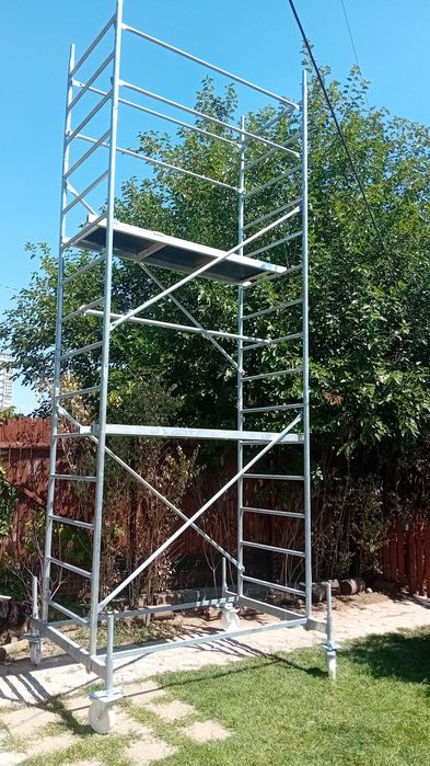 Închiriere schela metalică fixa și mobila transport