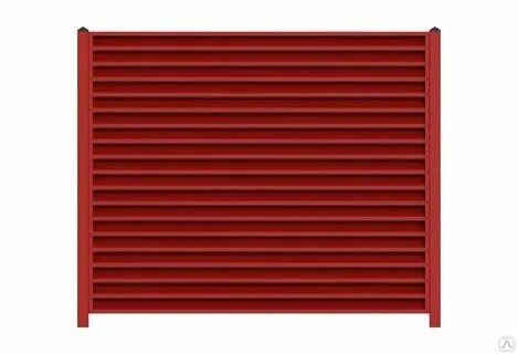 Забор металлический жалюзи из качественных материалов