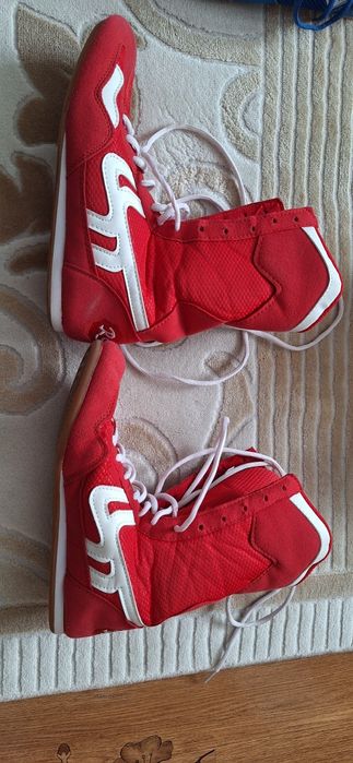 Борцовки, шлем, перчатки