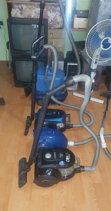 Продам б/у моющие пылесосы РОВЕНТА, САМСУНГ, вентиляторы