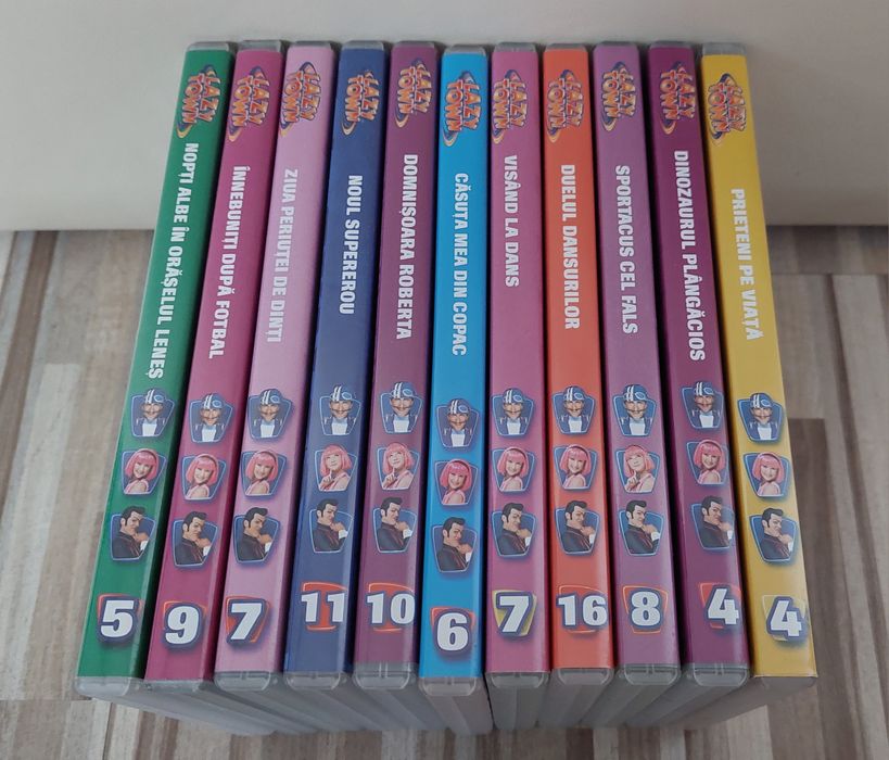 Dvd Orășelul Leneș 11 buc.