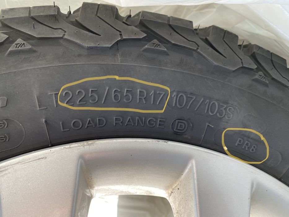 Резина всесезонная.