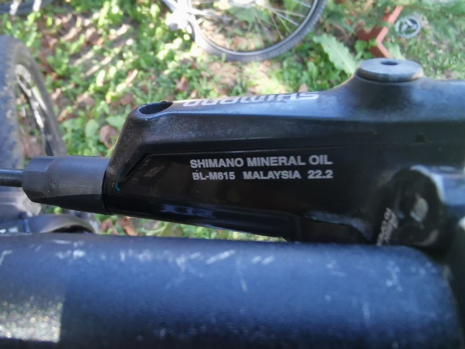 frână hidraulica bicicleta + mudguard