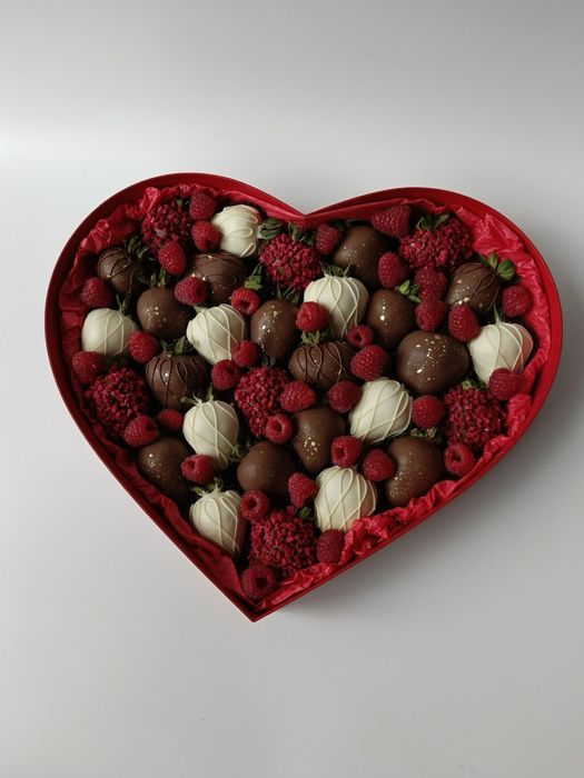 клубника в шоколаде