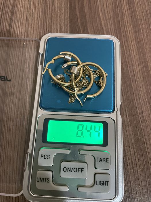 Золотой комплект 585 пробы