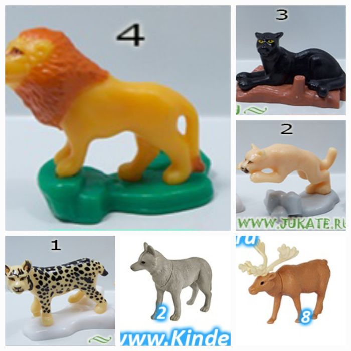 Игрушки киндер сюрприз