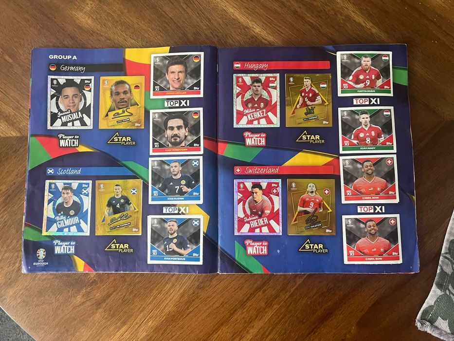Album Topps euro 2024 Complet