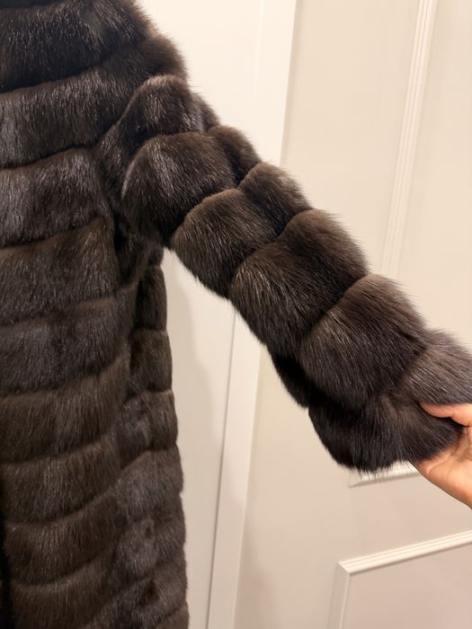 продам премиум шубу соболь седина 3
