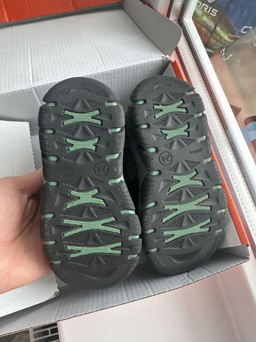 Детские ботинки зимние размер 24