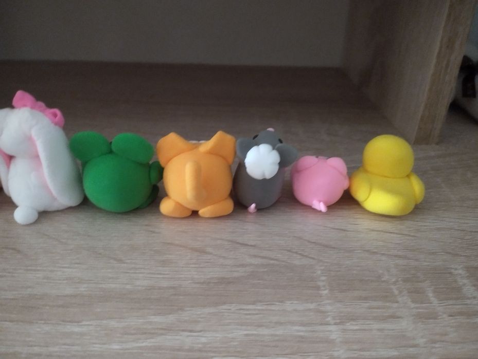 Фигурки из лёгкого пластилина