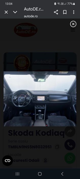 Skoda Kodiaq , proprietar, cauciucuri iarnă.