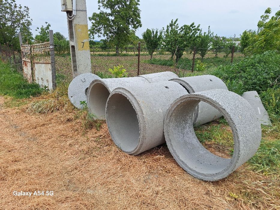 Tuburi de beton din agregate naturale