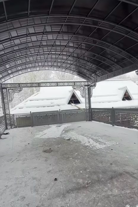 Навес, беседка козерог