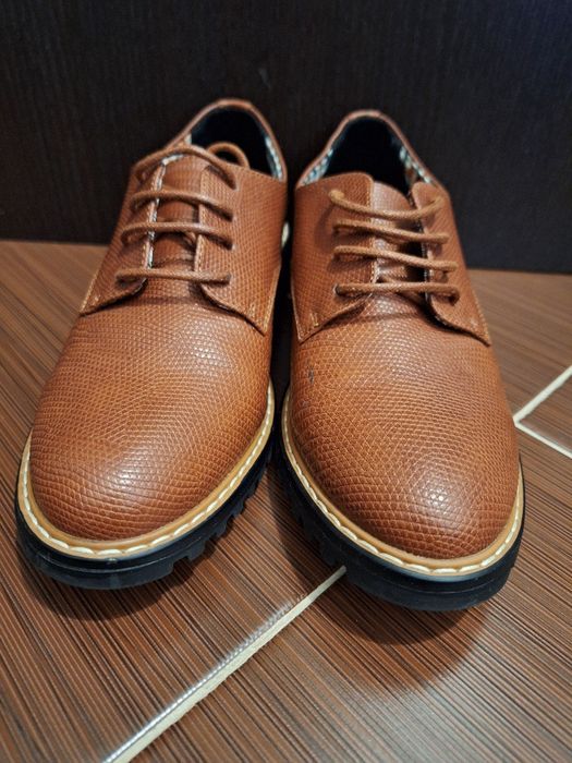 Pantofi piele naturala