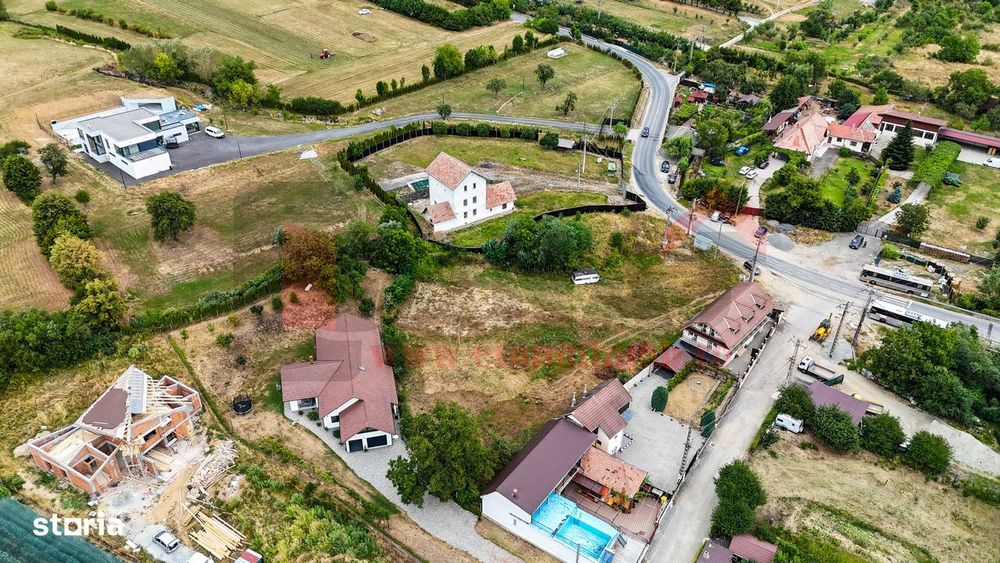 Teren 514 mp | Acces asfaltat | Utilități | PUZ  | Rășinari | VIDEO