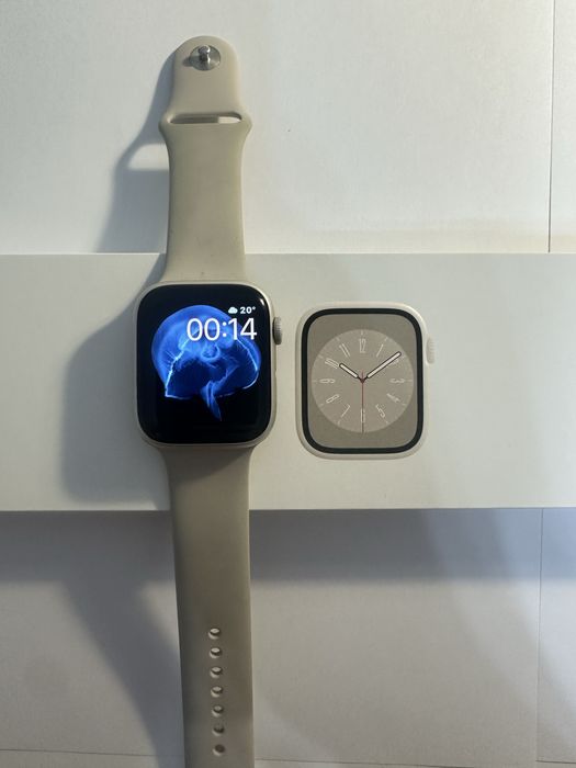 Apple Watch 8 серия (Бежевый цвет)