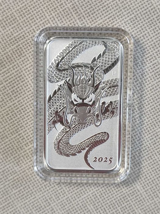 Сребърни кюлчета от 1 тройунция 999 чисто сребро