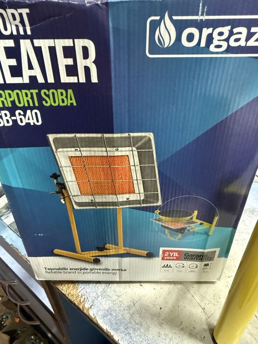 Газова отоплителна пита стойка за готвене 2,9kw