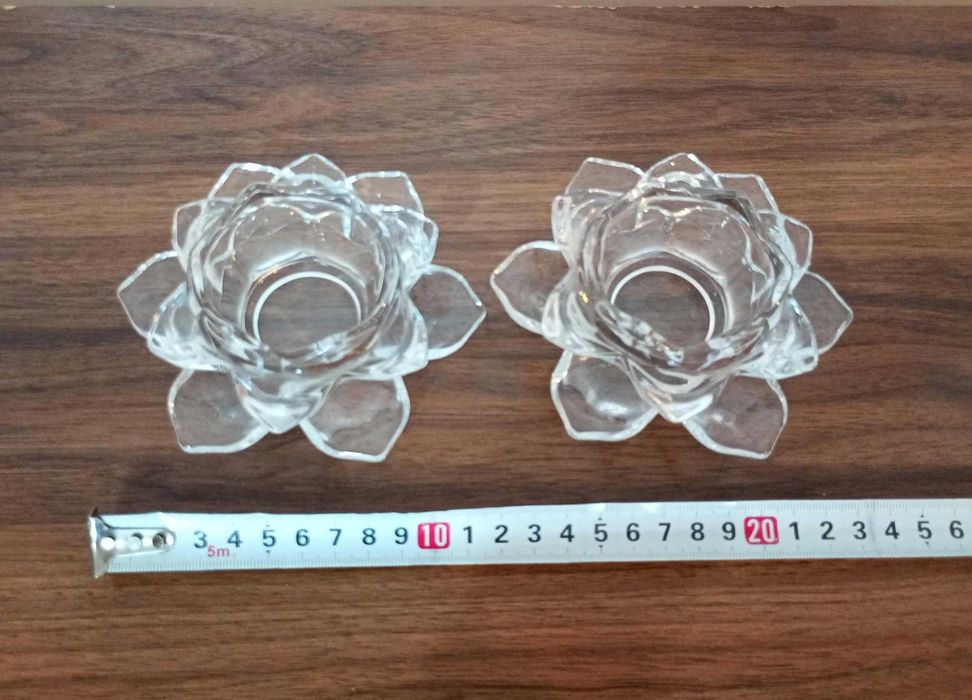 Suporturi pentru lumanari tip floare de lotus