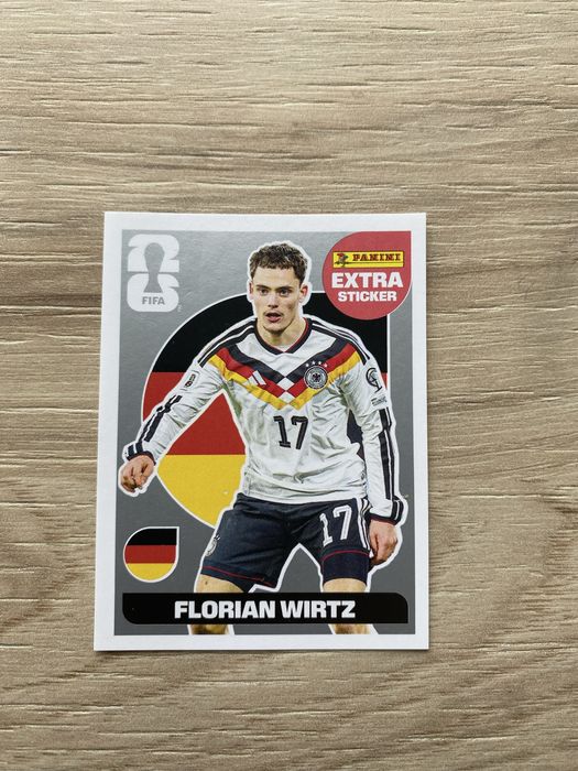 Florian Wirtz Extra Sticker Panini World cup 2026