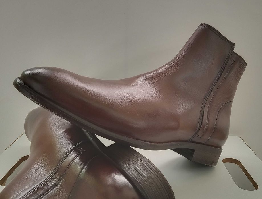 Ghete jodhpur chelsea de lux Sacha Italy 44 piele naturala moale