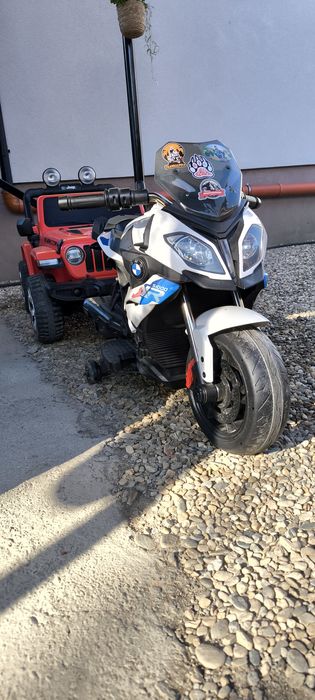 Motocicleta si Masinuta electrica