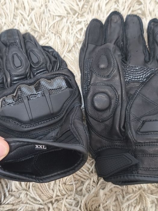 Manusi moto din piele