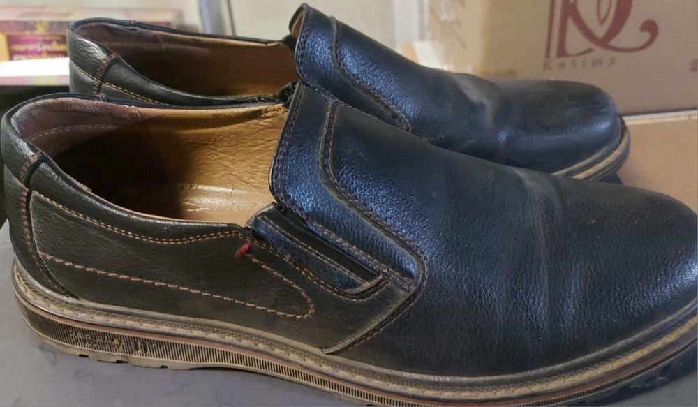 Туфли из натуральной кожи, р 44