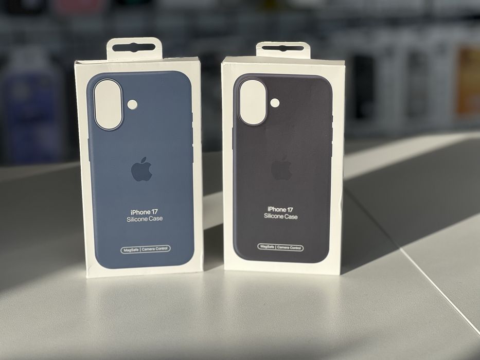 Husa telefon APPLE iPhone 17 Silicone Case cu MagSafe Anchor Blue