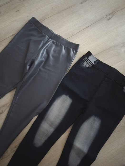 Дамски кожен клин и дънки