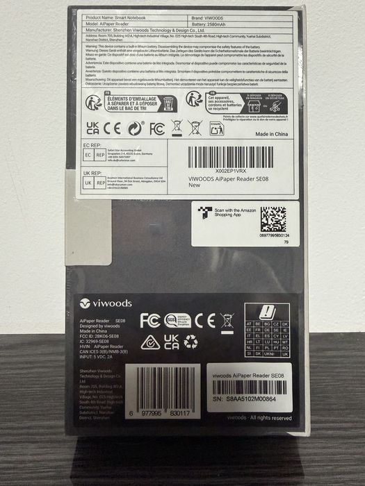 Viwoods AiPaper Reader SE08