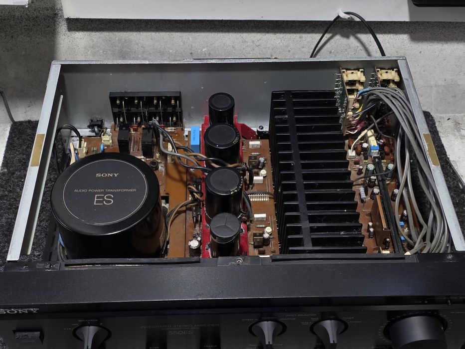 Amplificator SONY TA-F550ES, hifi stereo,  retro, made in Japan