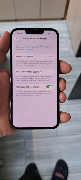 IPHONE 13 pro 94%Yomks 128 xotira