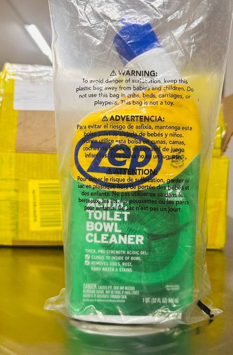 Zep original unitaz tozalovchi gel – zang va ohakka qarshi 100% yechim