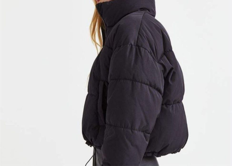 Jachetă neagră  scurtă H&M