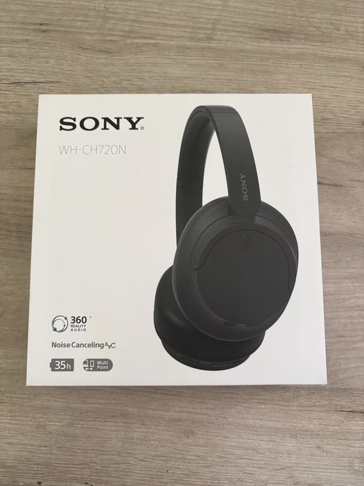 Căști bluetooth Sony WH-CH720NB (aproape noi)