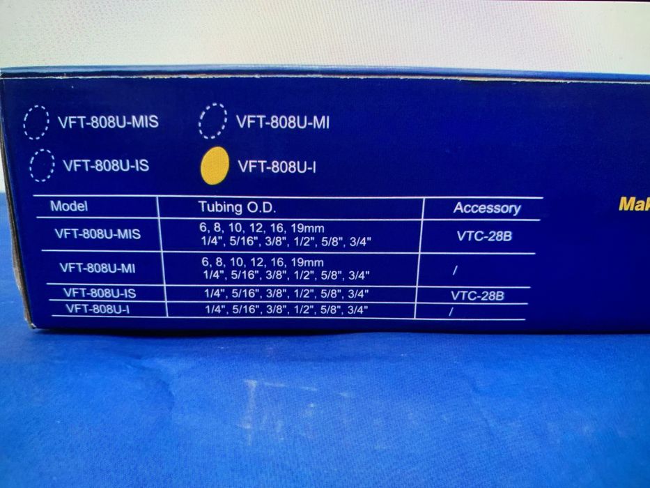 Trusa bercluit "bercluit" Value VFT 808U-i teava cupru inch nou