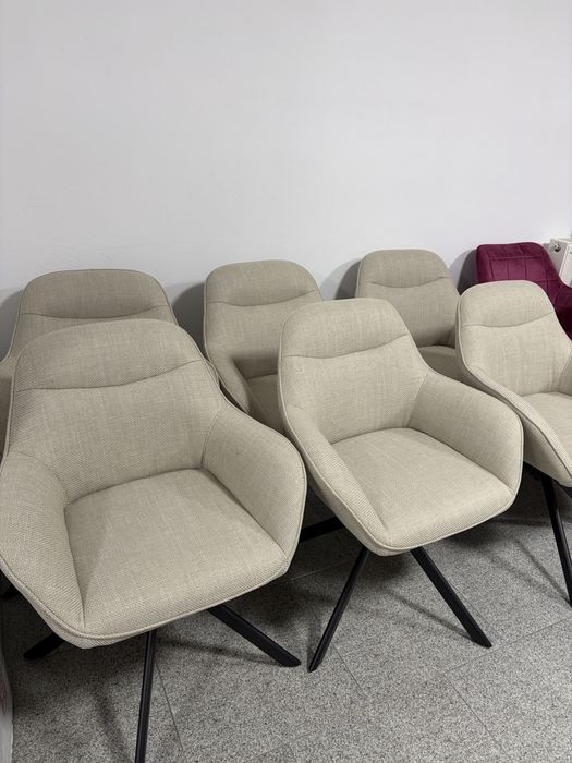 Set 6 scaune fotolii rotative