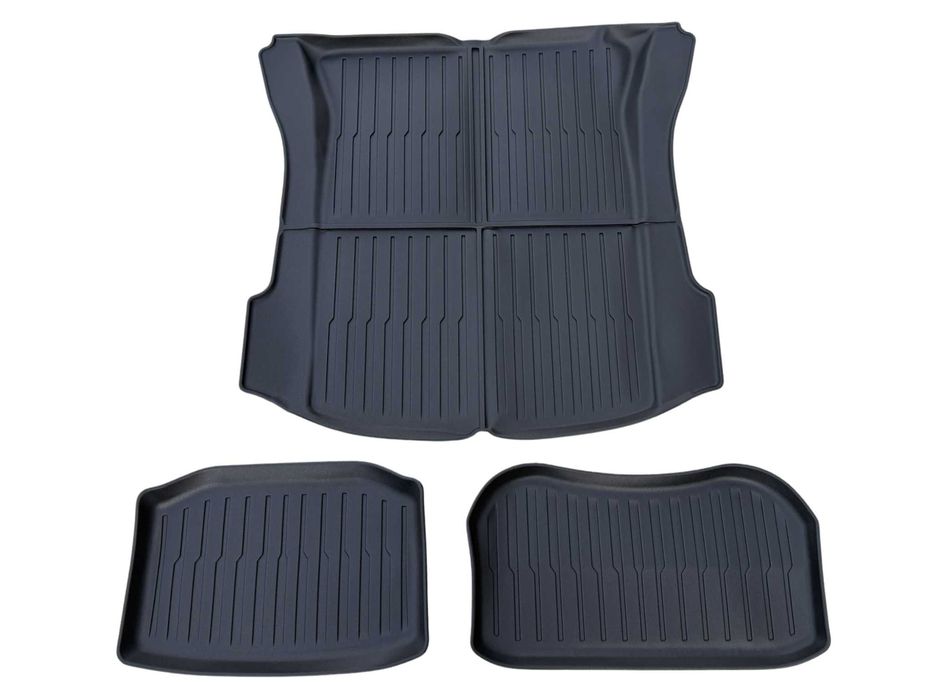 6 бр. Комплект Стелки за Tesla Model 3 Highland Гумени TPE НОВИ